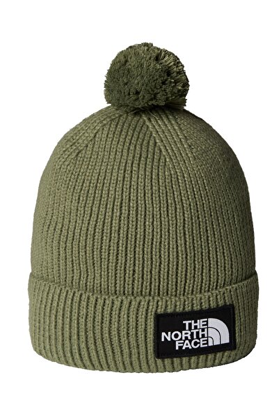 THE NORTH FACE Тнф Логотип Коробка Пом Шапка Bere NF0A8CHFBO91 Зелений