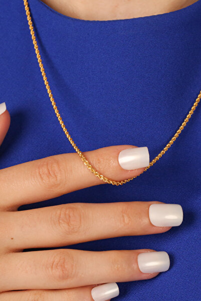 Çgk Çiğdem Gürel Kuyumculuk 2mm Halat Altın Kolye