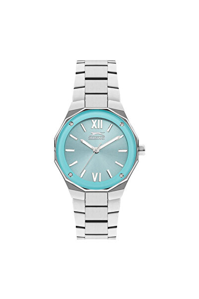 Slazenger Women's Watch New Season Steel Band Gold Color Edge Embroidered Sto...