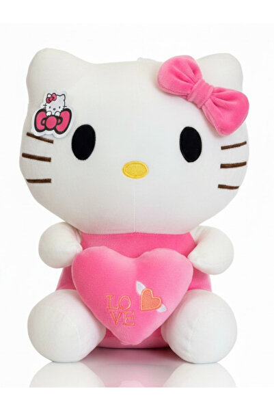 greenfor evlife Hello Kitty Peluş Oyuncak 35 cm – Sevimli, Yumuşak & Çocuk He...