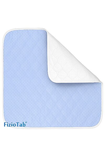 FizioTab Aleza Scaun Reutilizabila, FizioTab®, Absorbantă si Lavabilă, 50x50 cm, Albastru/Alb, 2 bucati