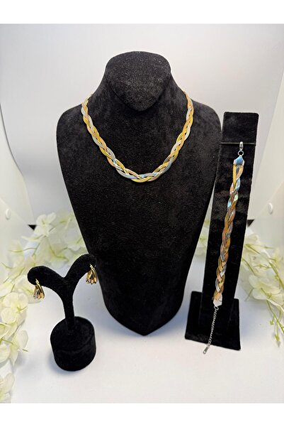 Constanza Exclusive Örgü İtalyan Paslanmaz Çelik Set 066