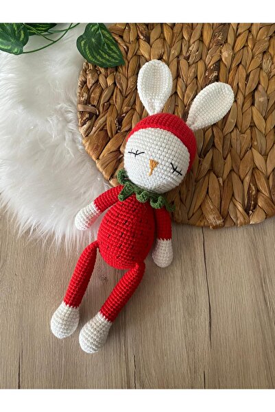SR HOBİ Amigurumi Çilek Tavşan