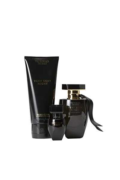 Victoria's Secret Gift Set 3 products, Victoria's Secret, Very Sexy Night, Perfume 50ml,Mini Perfume7 ml,Lotion100 ml