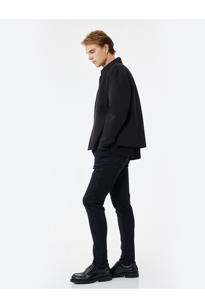 Koton Бавовняні завужені джинсові штани з регулярною талією - Michael Jean