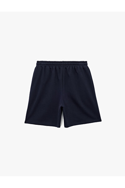 Koton Rahat Kesim Cep Detaylı Beli Bağcıklı Spor Şort
