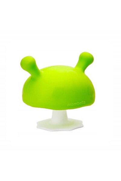 Mombella Inel de dentiție din silicon cu ciupercă, verde