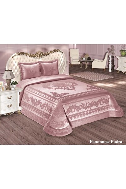 Altın Kelebek 11 Parça Panoroma Çeyiz Seti (Nevresim Takımı+Pike+Yatak Örtüsü+Sandık)