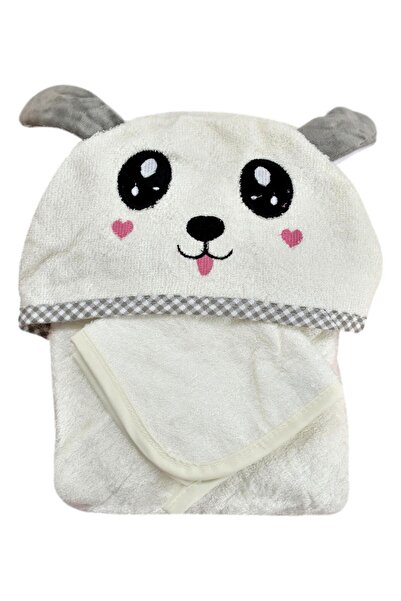 FizioTab FizioTab® Hooded Bath Towel, Super Absorbent Bamboo, 90X90 cm, Puppy...