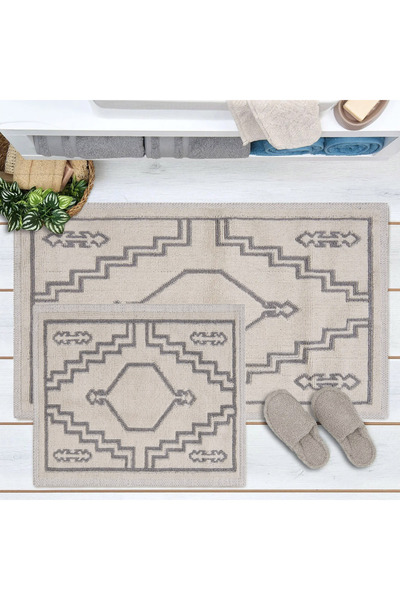 Evidea Мека пасивна баня клас 2 - винтова / сива - 60x100 см + 50x60 см