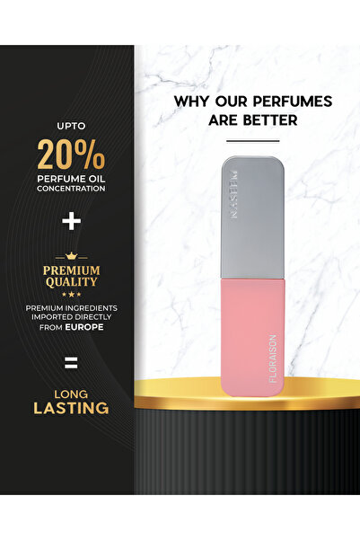 Naseem Floraison Aqua Parfum 80ml – Long-Lasting Floral Fragrance for Men and Women