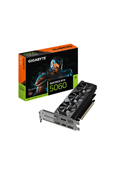 Gigabyte GeForce RTX5060 Low Profile OC GV-N5060OC-8GL GDDR7 8GB 128Bit Gamin...