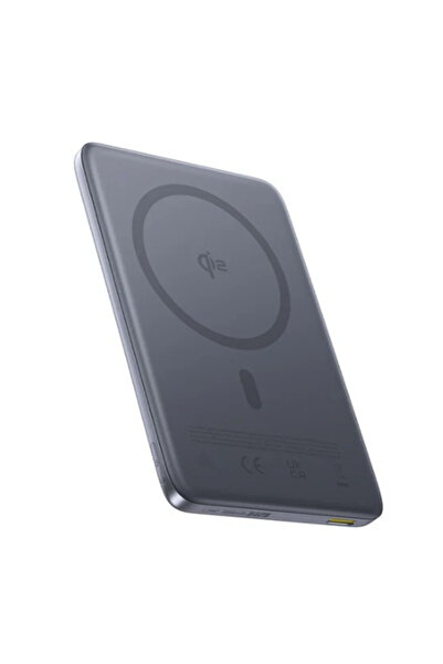Baseus PicoGo Ultra-Slim Qi2 Gri 10000 mAh Hızlı Şarj MagSafe Powerbank