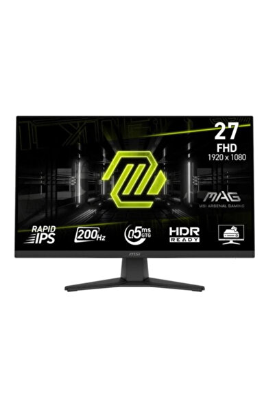MSI MAG 272F 27″ 200Hz 0.5ms Full HD Adaptive Sync Rapid IPS Gaming Monitör