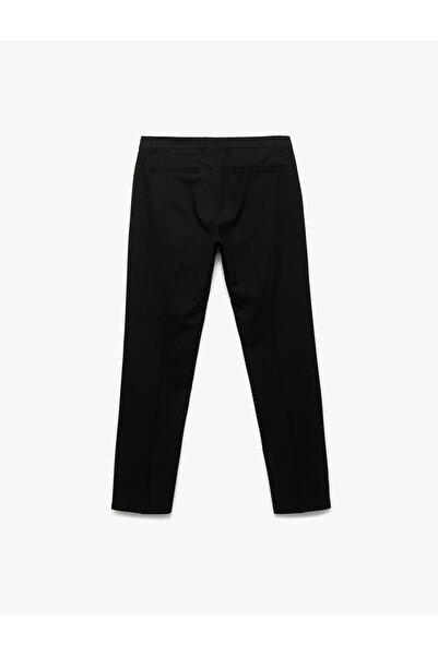 Koton Düğmeli Cep Detaylı Slim Fit Kumaş Pantolon