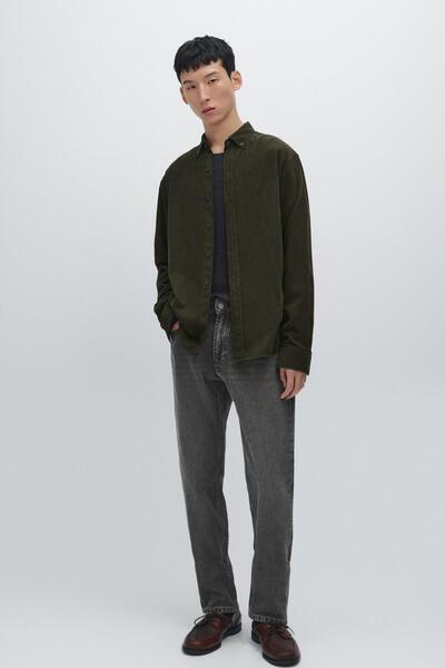 Massimo Dutti Fitilli regular fit gömlek