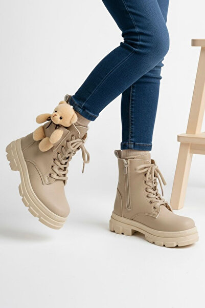 DİGGO KİDS Unisex Çocuk Dayanıklı Peluş Ayıcıklı Bot