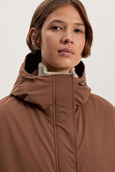 Oysho AEROGEL'li FELLEX® 10k su geçirmez uzun dolgulu ceket