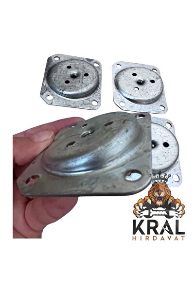 KRAL GRUP HIRDAVAT Angled Metal Connecting Bracket''With M8 Screw Entry'' 4 Pieces Furniture, Table, Chair, Coffee Table Mounting Bracket