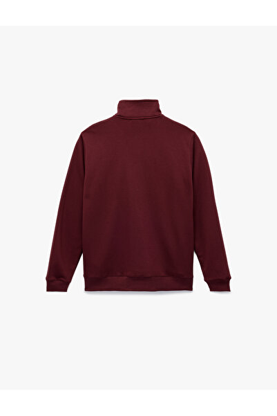 Koton Μακρυμάνικο μπλουζάκι με μισό φερμουάρ