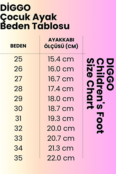 DİGGO Kız Çocuk Su Geçirmez Garantili Anatomik Kalın Taban Ayıcık Aksesuarlı Bağcıklı Fermuarlı
