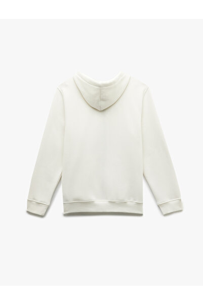 Koton Світшот з довгими рукавами, шардоном, блискавкою та кишенями-кенгуру