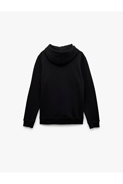 Koton Μακρυμάνικο φούτερ με κουκούλα