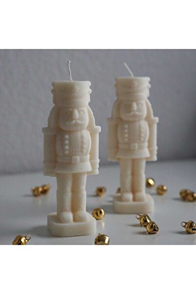 Ziani Lumânare de Crăciun cu Spargătorul de Nuci