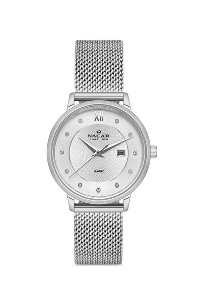 Nacar KLASİK GÜMÜŞ KADIN KOL SAATİ NC35-390038-AWM