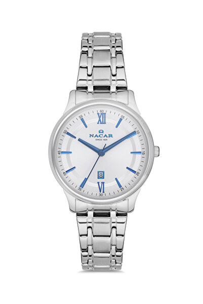Nacar Classic Silver Women's Watch Nc34-390416-Asm