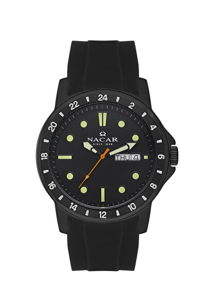 Nacar SPOR SİYAH ERKEK KOL SAATİ NC21-297208-BBS1