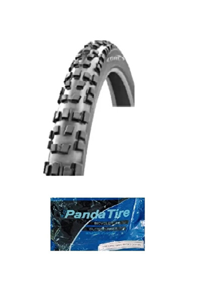 GRL 20 Jant 20x2.35 (58-406) 1 mm Zırhlı 2221 Bisiklet Dış Lastiği + Plus Pan...