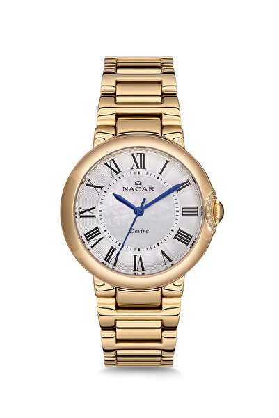 Nacar KLASİK ALTIN KADIN KOL SAATİ NC33-396722-DWMS
