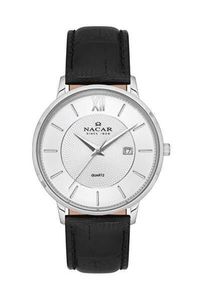 Nacar KLASİK SİYAH ERKEK KOL SAATİ NC35-290038-AWL1