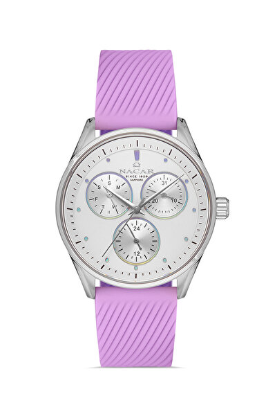 Nacar SAFİR CAM MOR KADIN KOL SAATİ NC34-39B267-ASS8