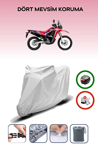 Breen حقيبة خلفية سوداء لهوندا Crf 250 Rally متوافقة مع القماش المشمع المقاوم...