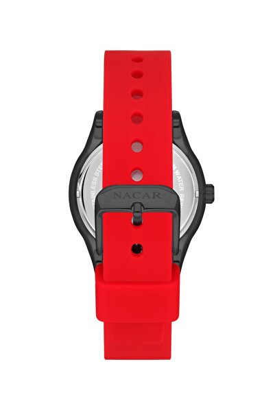 Nacar Sapphire Glass Sport Red Women's Wristwatch Nc38- 396350 -Bbs4
