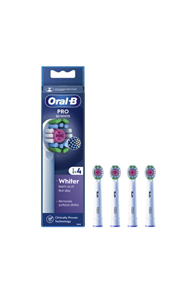 Oral-B Rezerve periuta de dinti electrica Pro 3D White, 4 buc