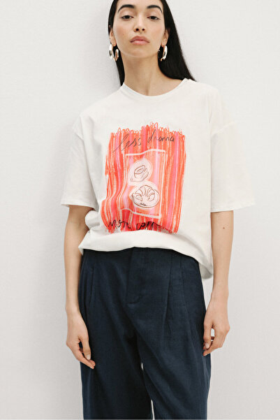 Pilea Περισσότερο καφέ με τύπωμα Tshirt