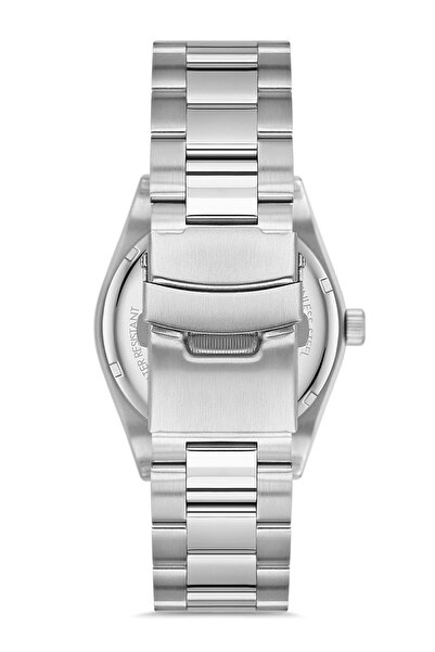 Nacar Safir Glass Classic Silver Men's Wristwatch Nc31- 299227 -Abm
