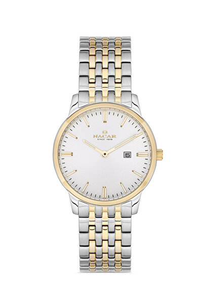 Nacar KLASİK GÜMÜŞ - ALTIN KADIN KOL SAATİ NC17-3920356-CSM