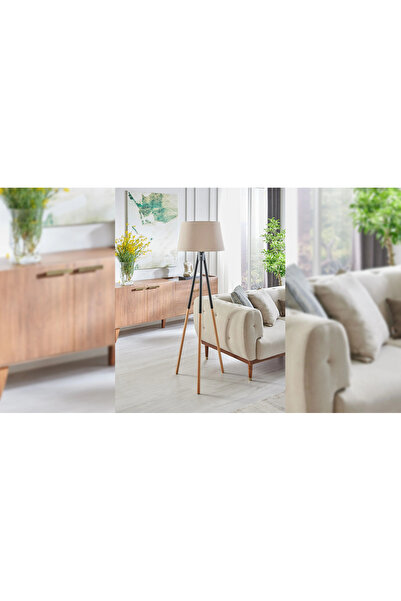 Kelebek Dekor Elsa Lambader/krem Başlık