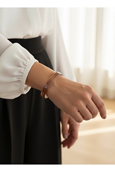 Süspüs Accessories Ayetel Kürsi Yazılı Saf Bakır Bilezik