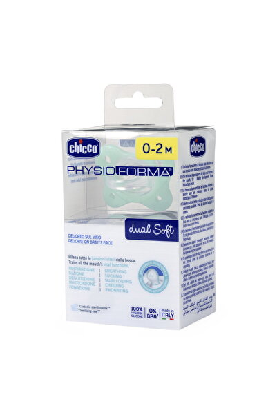Chicco PHYSIO DUAL SOFT 0-2 AY UNI TEKLİ EMZİK