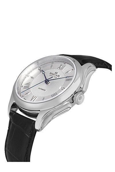 Nacar Sapphire Glass Classic Black Men's Wristwatch Nc43- 2980234 -Asl1