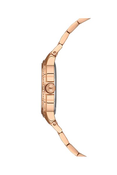 Nacar Safir Glass Rose Gold Women's Wristwatch Nc34-39B527-Rsms
