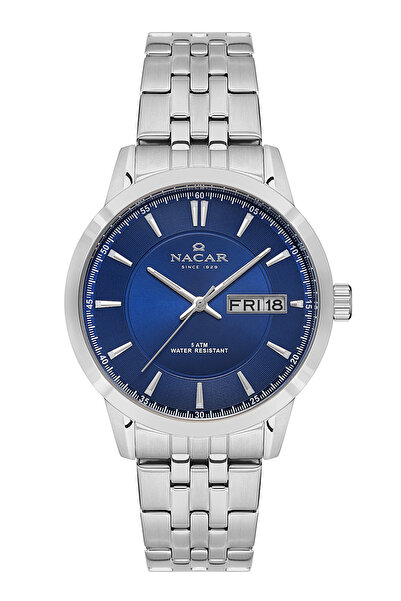 Nacar KLASİK GÜMÜŞ ERKEK KOL SAATİ NC21-294740-ALM