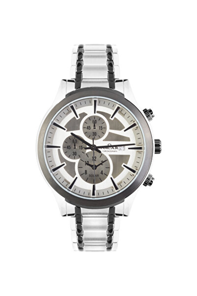 Nacar SPOR ÇELİK - SİYAH  ERKEK KOL SAATİ NC34-290001-AWBM