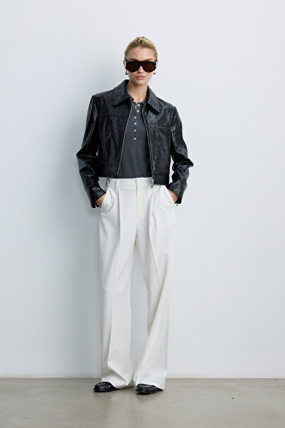 BE BLUE Plazzo Pant with Ecru Pens