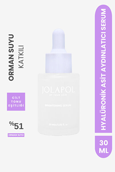 JOLAPOL Hyalüronik Asit Aydınlatıcı, Ve Nemlendirici Serum 30 ml - Srm01- Orm...